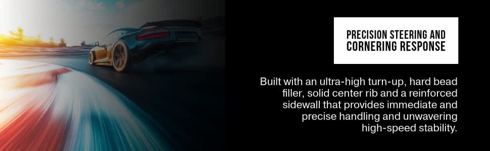 Yokohama Advan Apex V601 tires Precision steering and cornering response