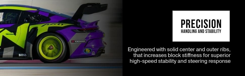 Yokohama Advan Fleva V701 tires Precision handling and stability
