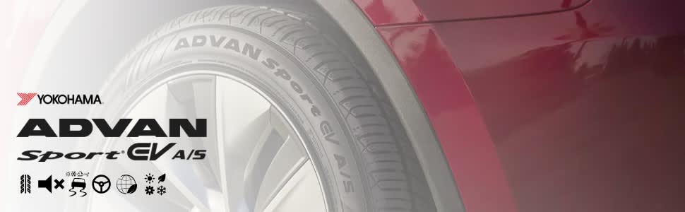 Yokohama Advan Sport EV A/S tires footer