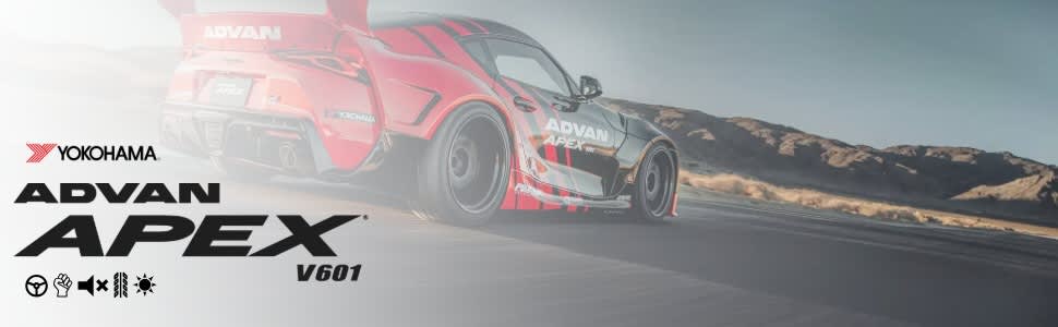 Yokohama Advan Apex V601 tires footer