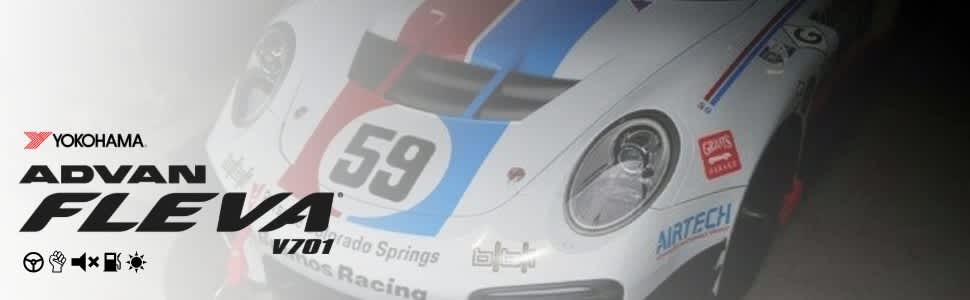 Yokohama Advan Fleva V701 tires footer