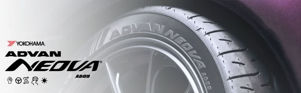 Yokohama Advan Neova AD09 tires footer