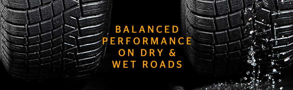 Continental SecureContact AW tires balanced performance on dry & wet roads