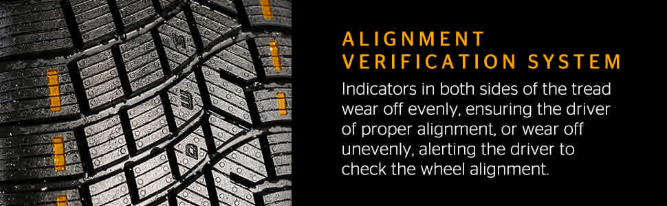 Continental SecureContact AW tires Alignment Verification System