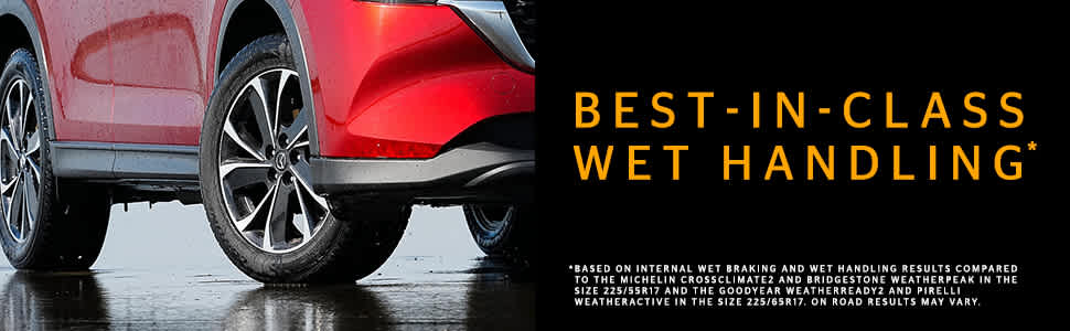 Continental SecureContact AW tires best-in-class wet handling