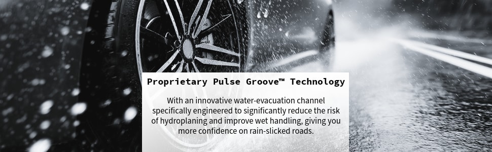 Firestone FireHawk Indy 500 tires Proprietary Pulse Groove Technology