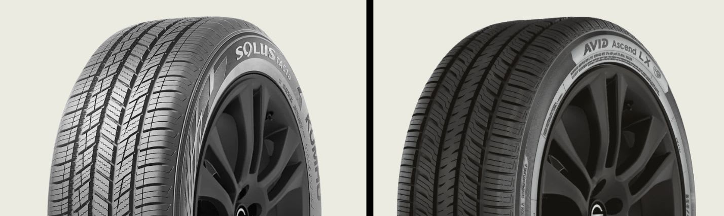 Kumho Solus TA51a vs Yokohama Avid Ascend LX tires