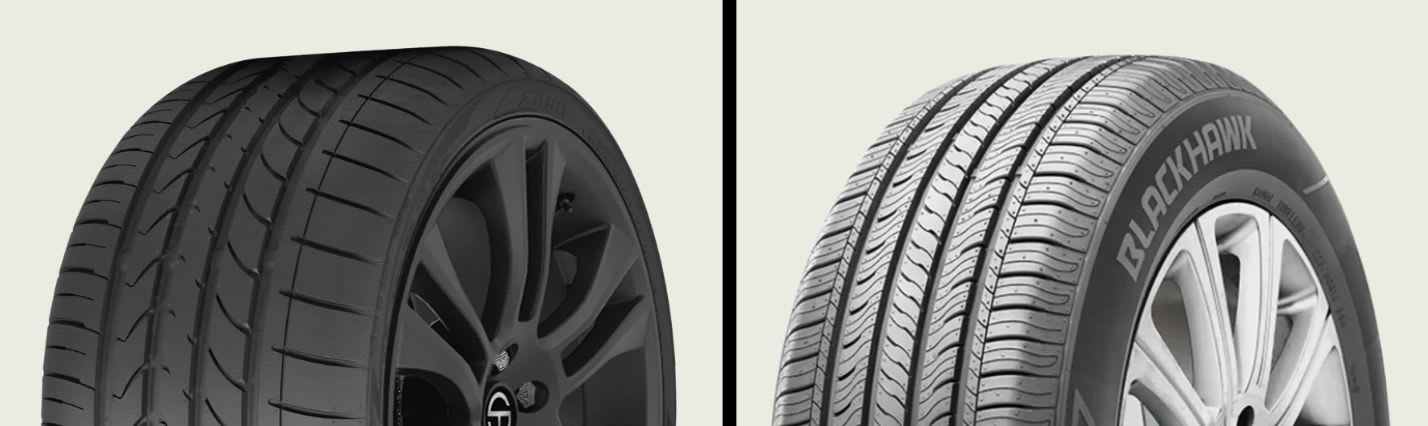 Atturo AZ850 vs BlackHawk Street-H HH11 tires side-by-side