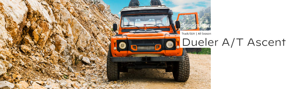 Bridgestone Dueler A/T Ascent tires footer