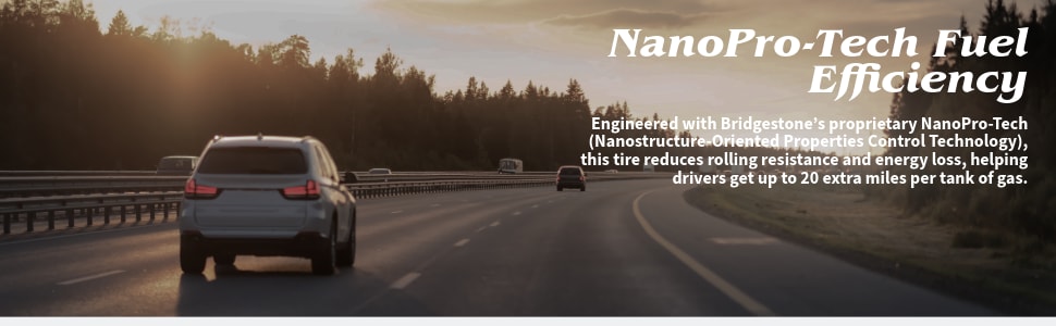 Bridgestone Ecopia EP422 Plus tires NanoPro-Tech Fuel Efficiency