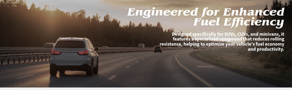 Bridgestone Ecopia H/L 422 Plus tires Engineered for enhanced fuel efficiency