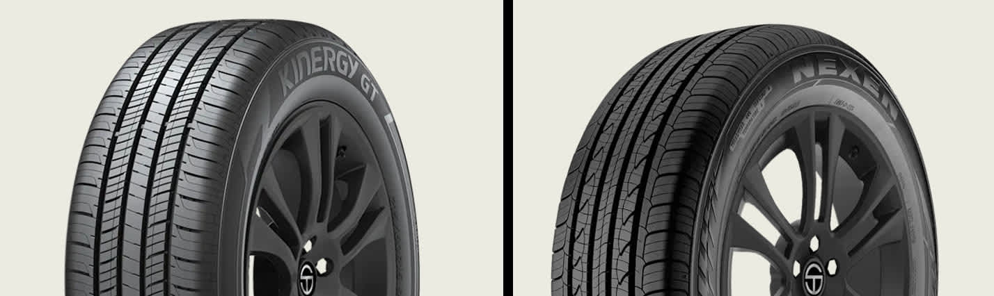 Hankook Kinergy GT (H436) vs Nexen N'Priz AH8 tires