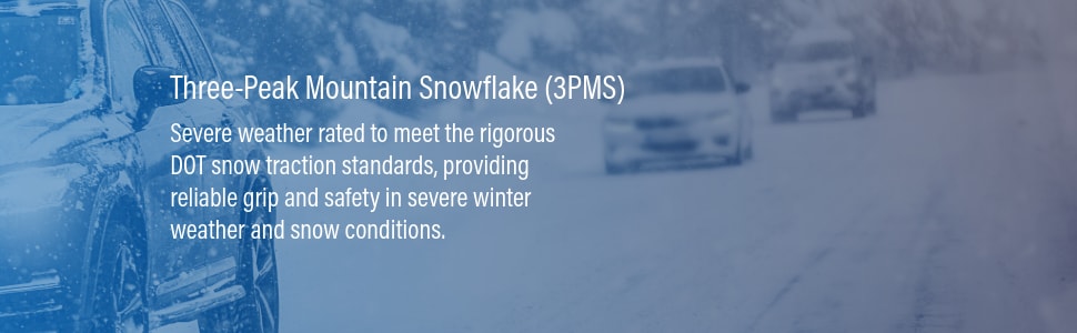Celimo Prevail A/T tires Three-Peak Mountain Snowflake certified