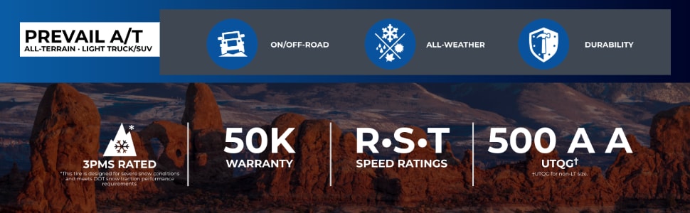 Celimo Prevail A/T tires footer