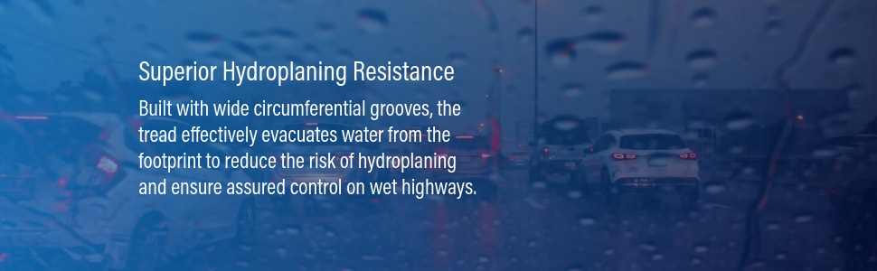 Celimo Prevail H/T tires Superior Hydroplaning Resistance