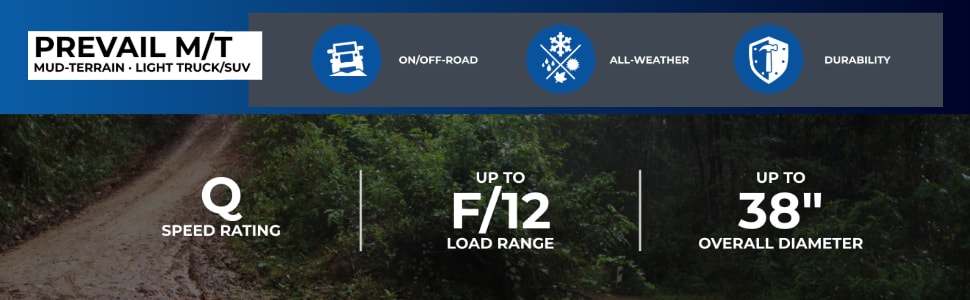 Celimo Prevail M/T tires footer