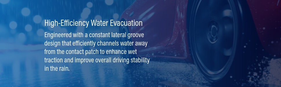 Celimo Salient CS210 tires High-efficiency water evacuation