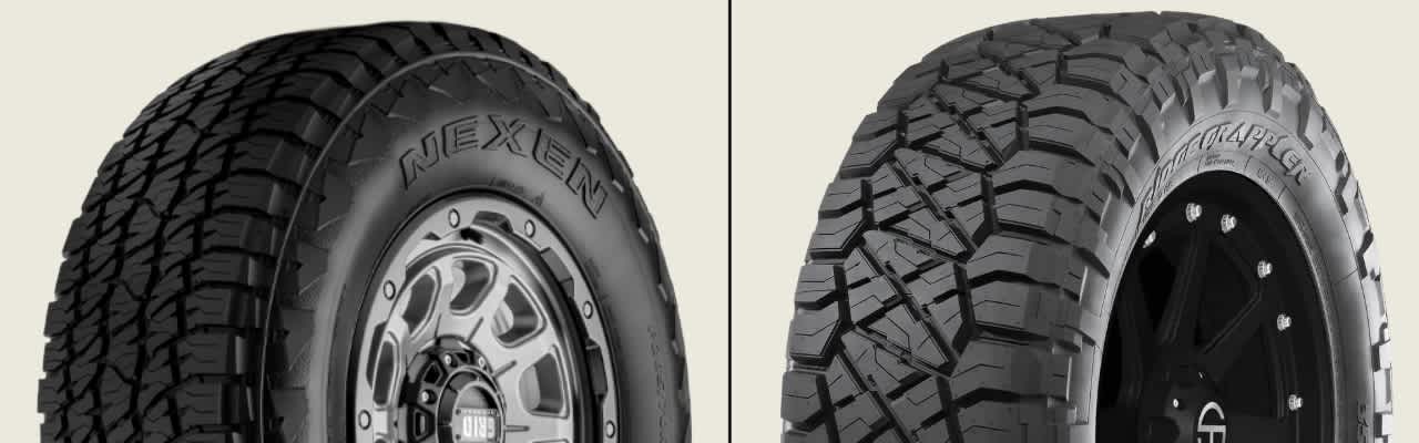 Nexen Roadian ATX vs Nitto Ridge Grappler tires
