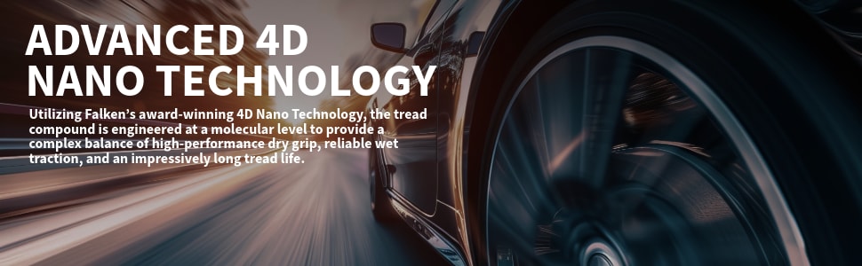 Falken Azenis FK460 A/S tires Advanced 4D Nano Technology