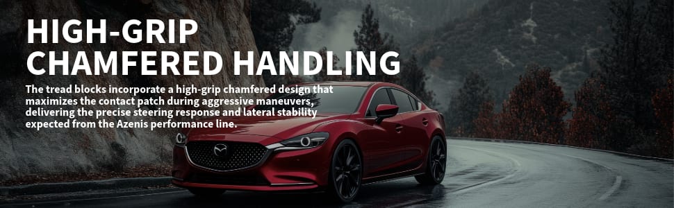 Falken Azenis FK460 A/S tires High-grip chamfered handling