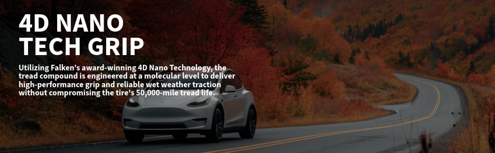 Falken Azenis FK460 A/S Silent Core tires 4D Nanon Tech Grip