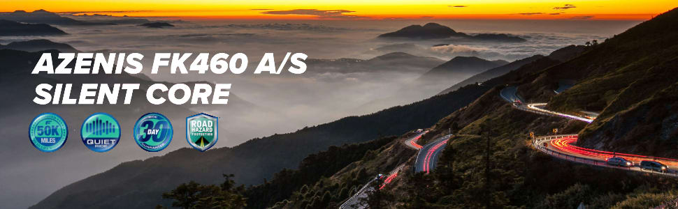 Falken Azenis FK460 A/S Silent Core tires footer