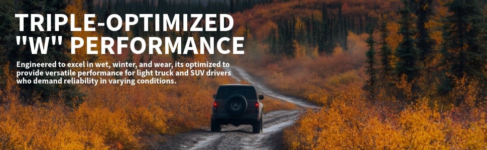 Falken Wildpeak A/T3W tires Triple optimized w performance