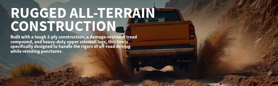 Falken Wildpeak A/T3W tires Rugged all-terrain construction