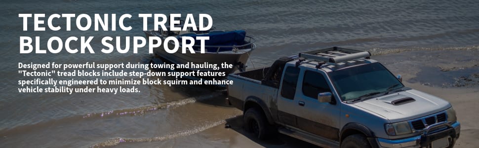 Falken Wildpeak R/T01 tires Tectonic tread block support