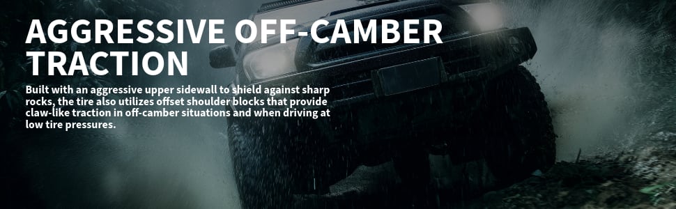 Falken Wildpeak R/T01 tires Aggressive off-camber traction