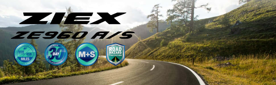 Falken Ziex ZE960 A/S tires footer