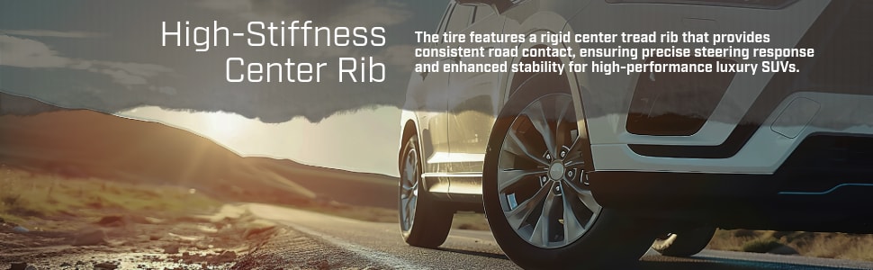 Hankook Dynapro HP2 (RA33) tires High-stiffness center rib