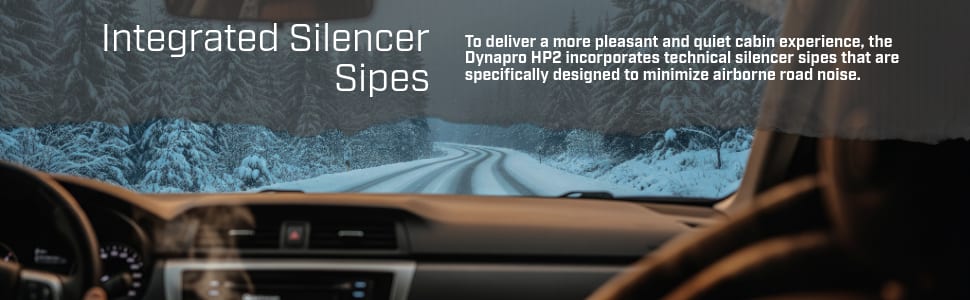 Hankook Dynapro HP2 (RA33) tires Integrated silencer sipes