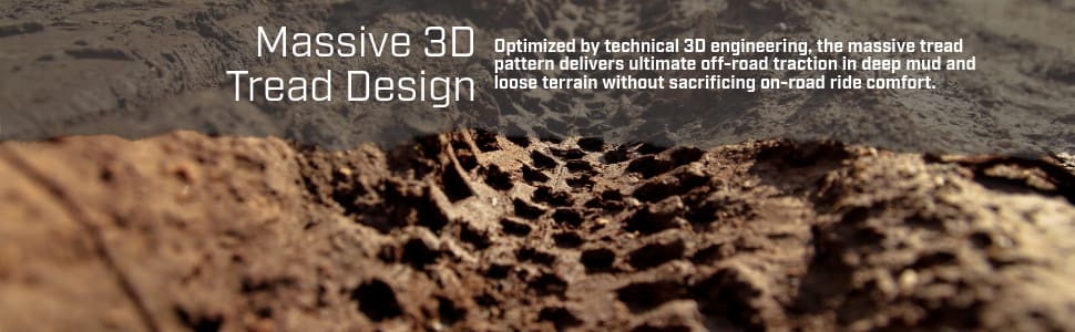 Hankook Dynapro MT2 (RT05) tires Massive 3D tread design