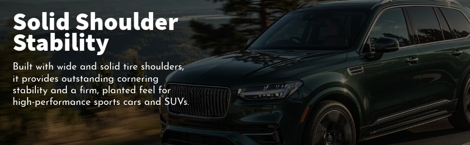 Lexani LX-Nine tires Solid shoulder stability