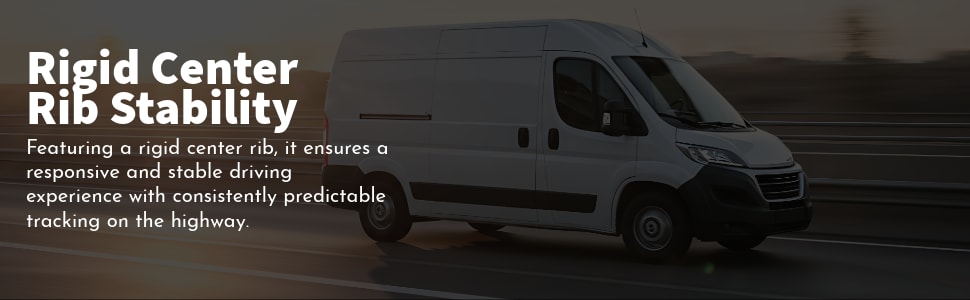 Lexani LXHT-206 tires Rigid center rib stability