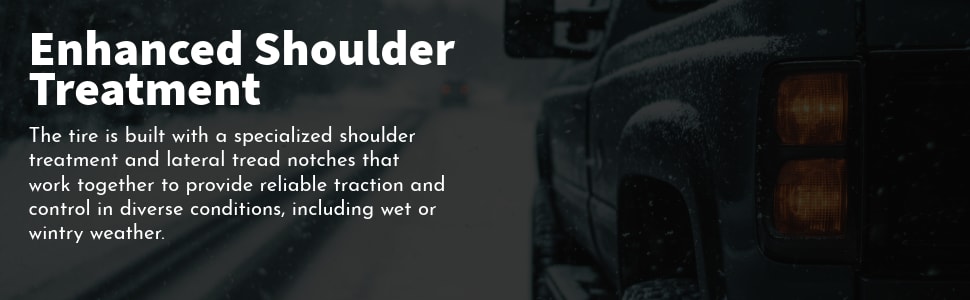 Lexani LXHT-206 tires Enhanced shoulder treatment