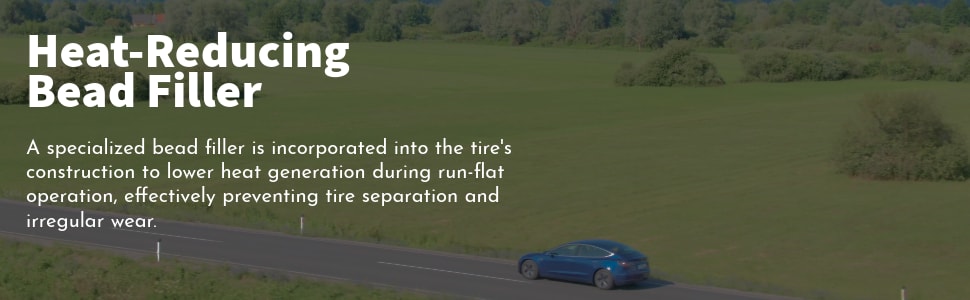 Lexani Volt EC tires Heat-reducing bead filler