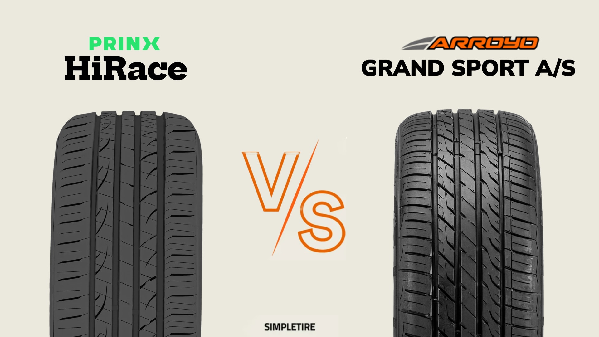Prinx HiRACE HZ2 A/S vs Arroyo Grand Sport A/S tires