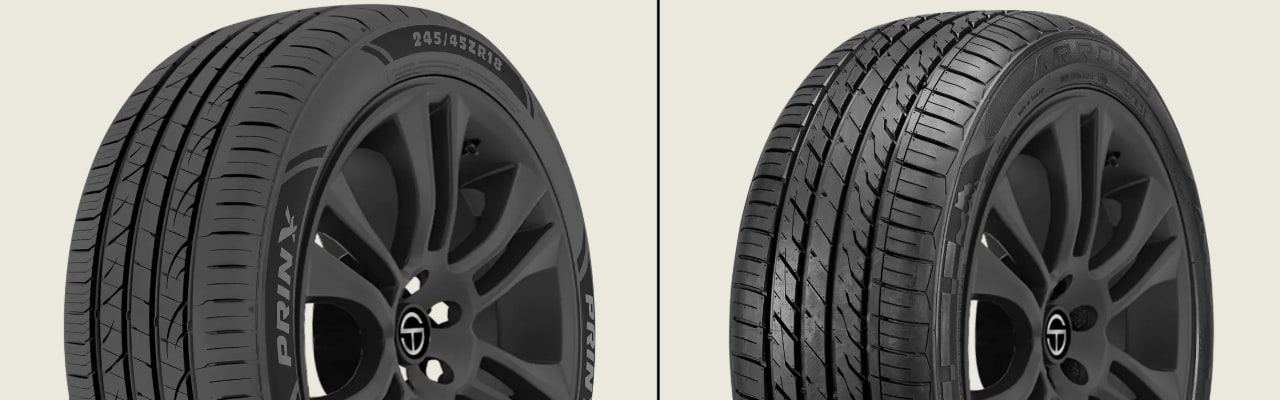 Prinx HiRACE HZ2 A/S vs Arroyo Grand Sport A/S tires