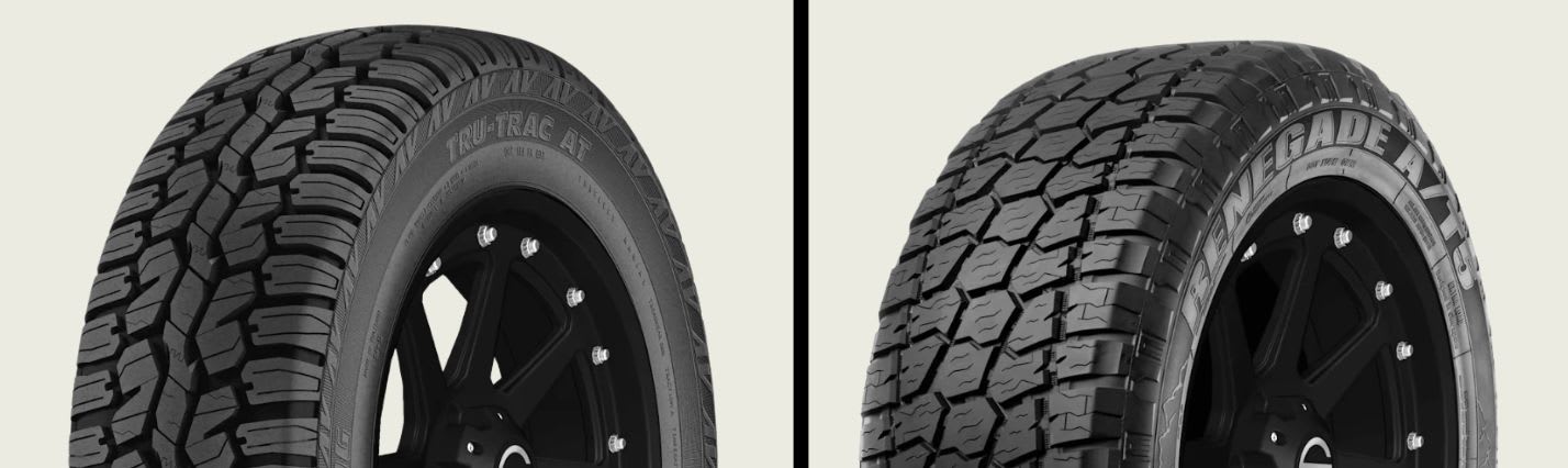 Armstrong Tru-Trac AT vs Radar Renegade A/T5 tires