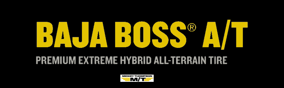 Mickey Thompson Baja Boss A/T tires