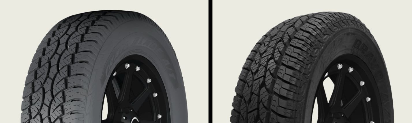 Atturo Trail Blade A/T vs Maxxis AT-771 Bravo Series tires