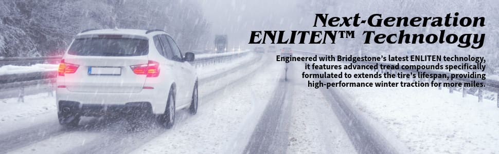 Bridgestone Blizzak 6 tires Next-Generation ENLITEN Technology