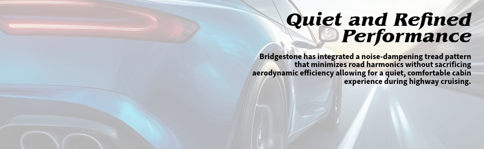 Bridgestone Potenza Sport A/S tires Quiet and Refined Performance