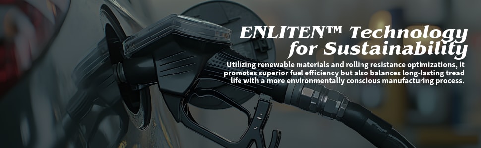 Bridgestone Turanza EverDrive tires ENLITEN Technology for Sustainability