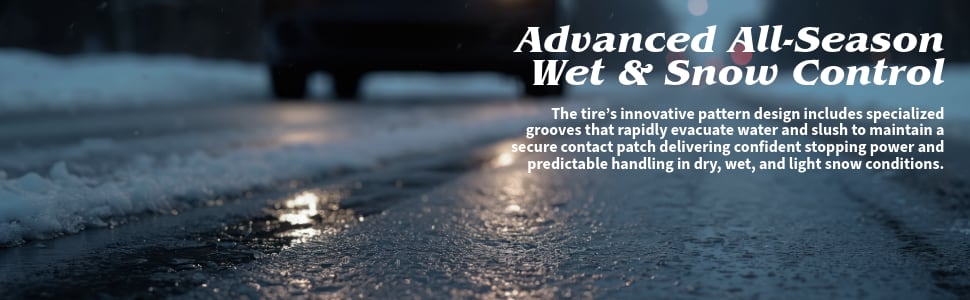 Bridgestone Turanza EverDrive tires Advanced All-Season Wet & Snow Control