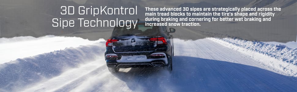 Hankook Dynapro HPX RA43 tires 3D GripKontrol Sipe Technology