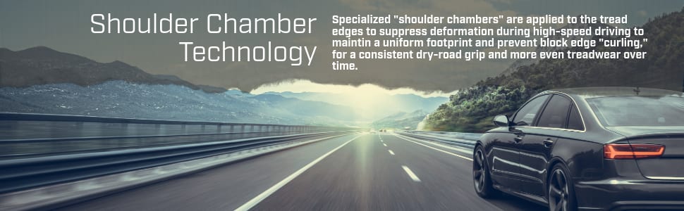 Hankook Ventus S1 AS (H125) tires Shoulder Chamber Technology