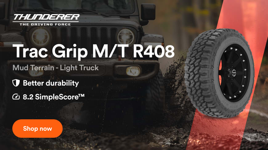 Buy Thunderer Trac Grip M/T R408 tires